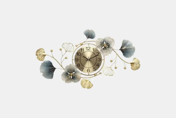 Metal Hanging Analog Clock
