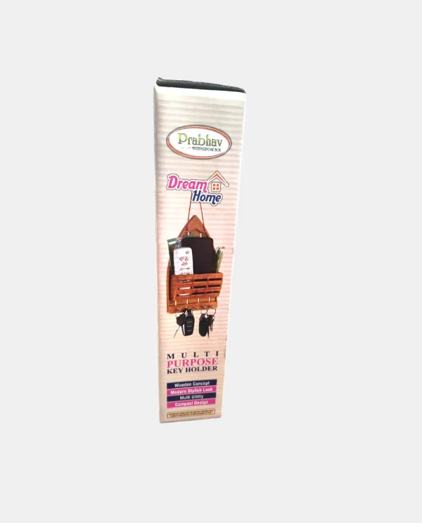 Upgrade your home’s organization with the stylish and compact Prabhav Multipurpose Key Holder, designed to blend functionality with modern aesthetics.