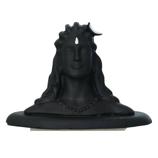 Adiyogi Shiva  (Self Adhesive, Black, 2.5 in)