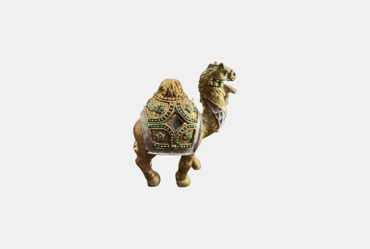 Bring home a symbol of endurance, strength, and desert royalty with this exquisite 7-piece Golden Camel Set. Expertly crafted from high-quality resin or fiber material, each camel features a premium golden color polish that adds a luxurious and artistic touch to your home or office décor.