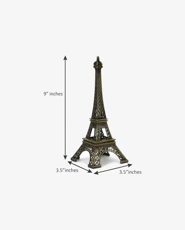 Bring a touch of Parisian charm to your home or office with this beautifully crafted Eiffel Tower Desk & Table Showpiece. Designed with precision and elegance, this decorative piece captures the timeless beauty of the world-famous Eiffel Tower, making it a perfect addition to your living space, study, or workplace.