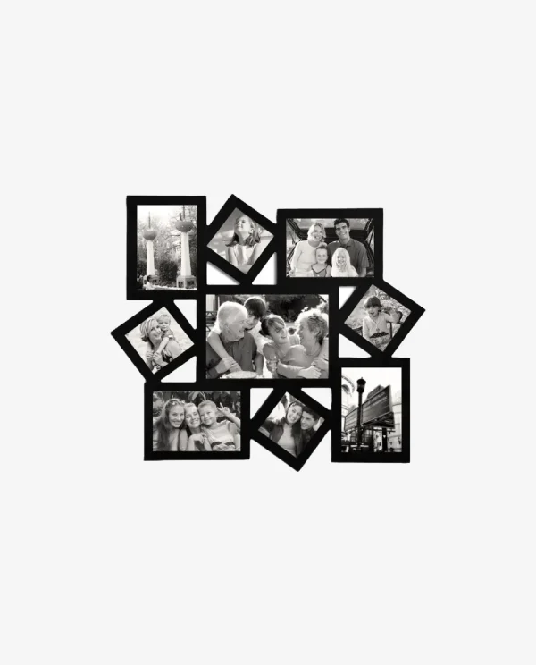 ecraftindia family collage photo frame for 9 photos