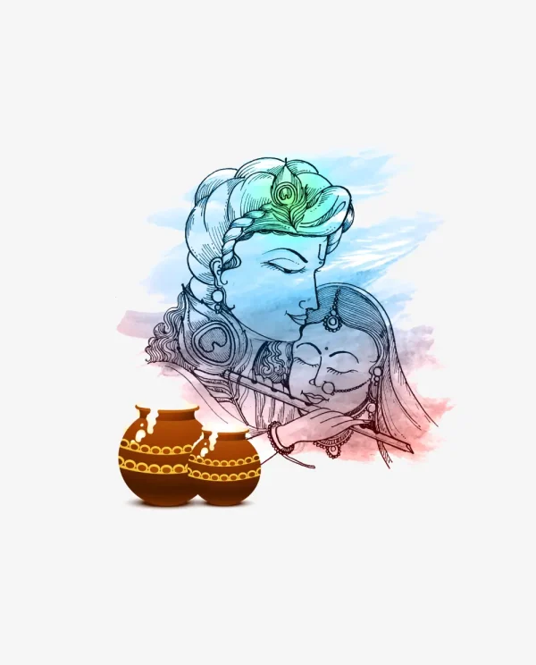 Radha Krishna Painting