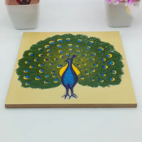 Embrace the vibrant beauty of peacocks with our exquisite collection of hand-painted ceramic tiles. These artisanal tiles, meticulously crafted with passion and precision, are designed to transform your home décor into a captivating haven. Each 6" x 6" tile showcases a mesmerizing peacock motif, inspired by the majestic elegance of these regal birds.