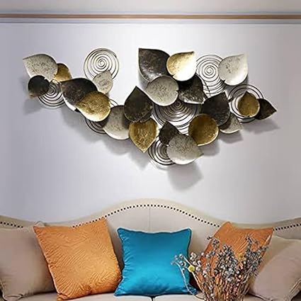 Showpiece Iron AREA Wall Art for Decoration