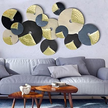 Metal Circular Showpiece Wall Art