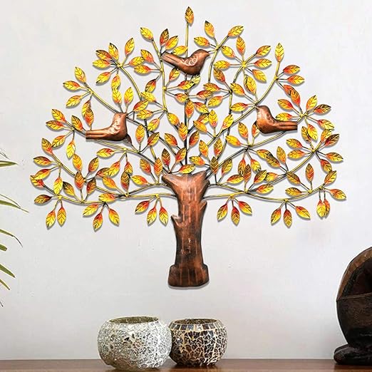 Metal Orange Tree for Home Décor