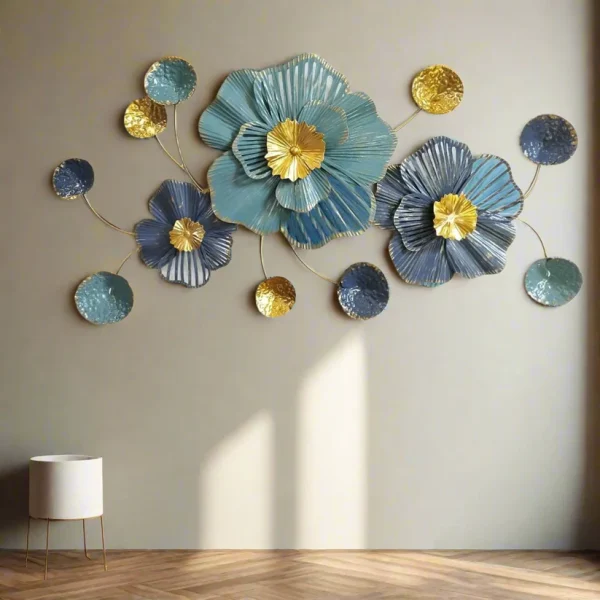 Metal Flower Wall Décor