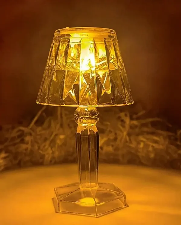 1Pc Small Led Table Lamp Mini Projection Lamp for Night Light, Gifting, Birthday, Home, Indoor, Outdoor Decoration