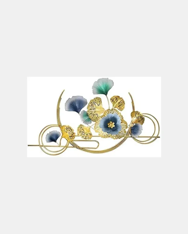 décor piece features beautifully designed abstract floral patterns that symbolize freshness, beauty, and harmony. With its artistic finish and modern appeal, it serves as a striking focal point for your living room, bedroom, dining space, or office.