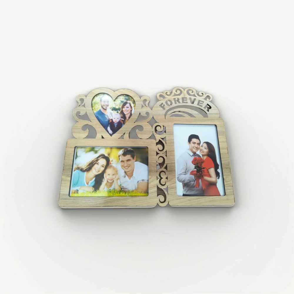 Wooden Forever Photo Frame