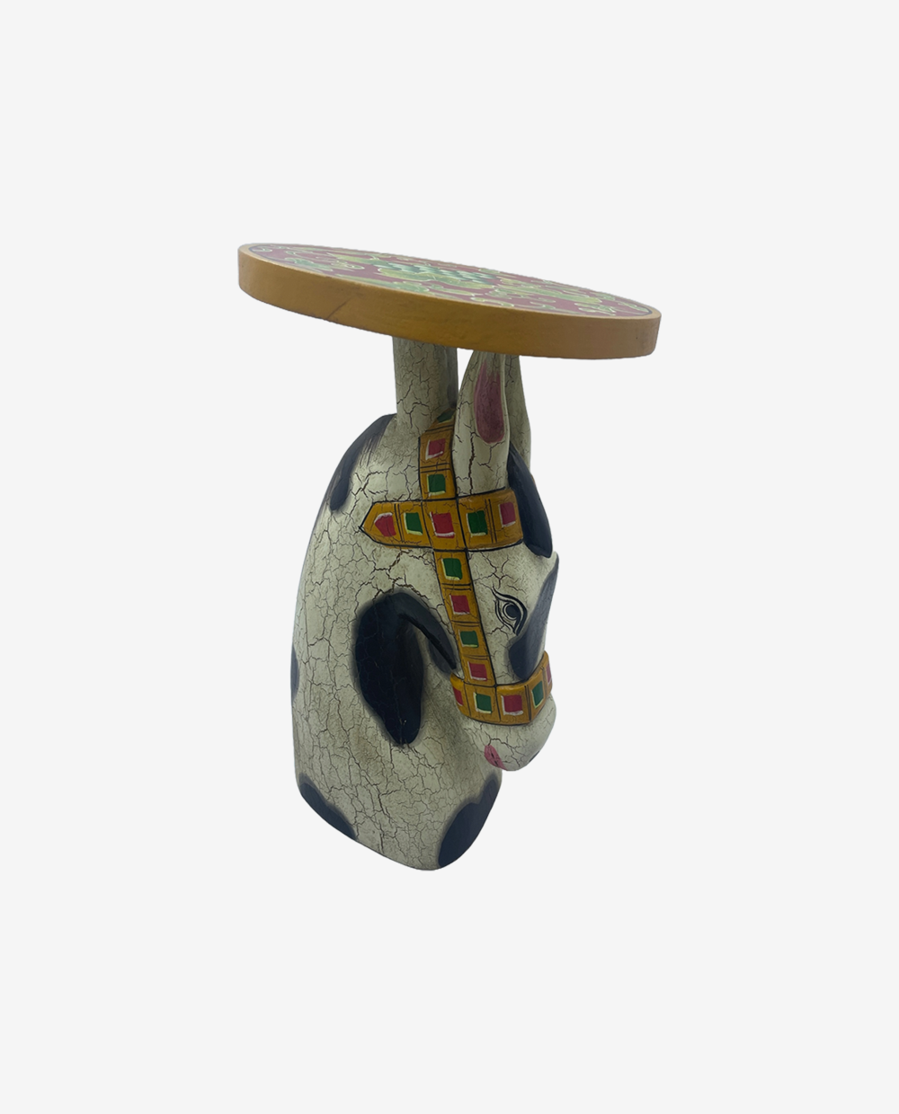 Handcrafted-Wooden-Horse-Stool-3