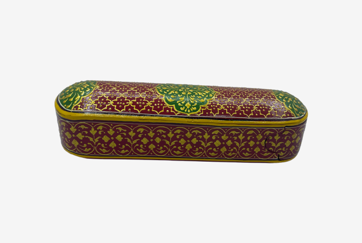 Handcrafted Wooden Jewellery Box 13×5 Inch