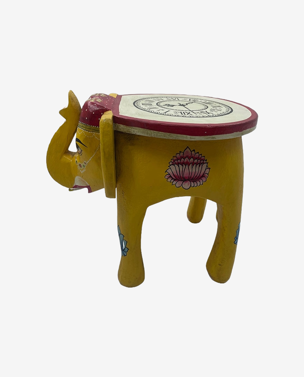Wooden-Elephant-Decorative-Stool-2
