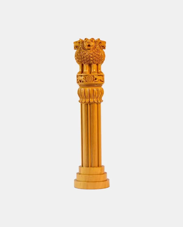 woodenashoka stambh